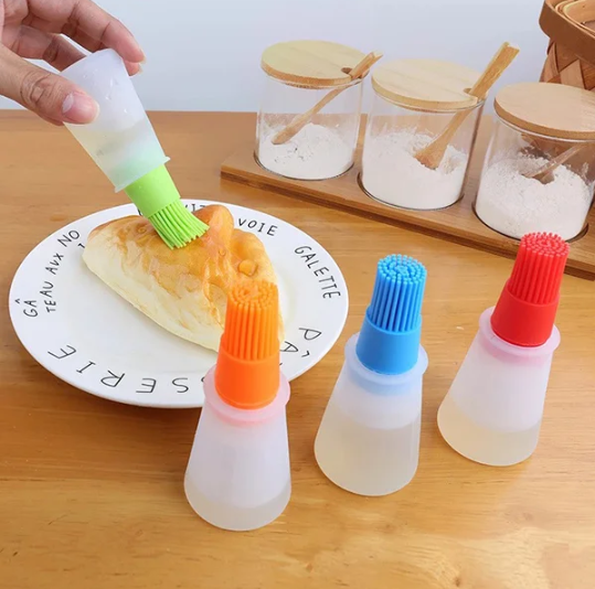 2 In 1 Silicone Oil Basting Brush