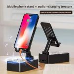3 in 1 BT Speaker With Phone Holder & Power Bank