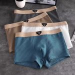 Net Pattern Men Ice Silk Boxer (Set of 3)
