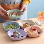 10 PCS Kitchen Plate set With Holder