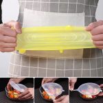 6pcs Reusable Silicone Food Cover - Image 4