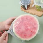 6pcs Reusable Silicone Food Cover - Image 6