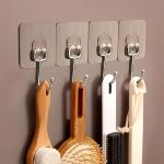 Large Size Clamp Wall Hook (Set Of 10)
