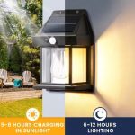 Solar Sensor Warm LED Lamp - Image 4