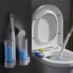 Disposable Toilet Brush With 6PC Brush Head - Image 4