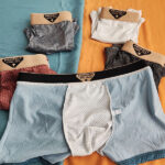 Woven Texture Men Ice Silk Boxer - Image 6