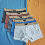Woven Texture Men Ice Silk Boxer - Image 2
