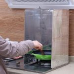 Foldable Aluminum Kitchen Oil Splash Guard