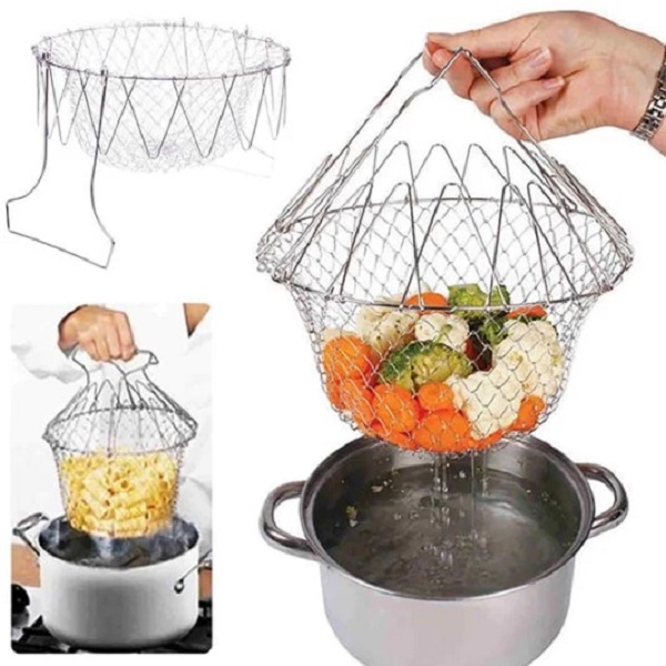 Frying Net Basket (3) Frying Net Basket - Image 3