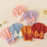 Coral Fleece Women Hair Dry Cap - Image 3