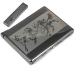 Horse Smoking Case With Lighter