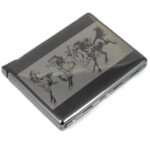 Horse Smoking Case With Lighter - Image 4
