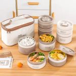 Portable Lunch Box With Storage Bag