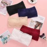 Lacy Floral Wireless Tube-top Bra