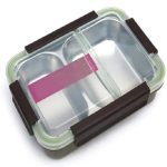 Stainless Steel 2 Compartment Lunch Box