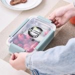 Stainless Steel 2 Compartment Lunch Box - Image 5