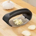 Stainless Steel Garlic Press - Image 3