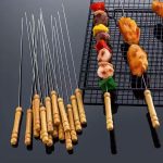 12 Pcs BBQ Skewer Sticks - Image 5