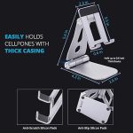 Aluminum Adjustable Long  Phone Holder - Image 2
