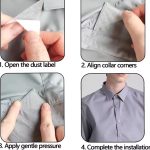 Self Adhesive Transparent Collar Fixer - Image 5