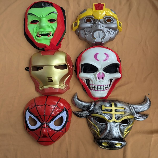 Super Hero & Scary Face Kids Mask