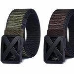 Dual Color Moveable Buckle Casual Belt - Image 2