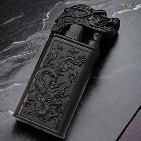 Dual Fire Luxury Dragon Gas Lighter