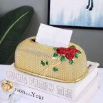 Luxury Rose Tissue Box