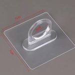 Transparent Round  Wall Hook (Set Of 10) - Image 6
