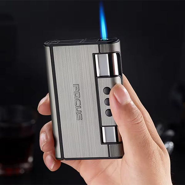 Focus Smoking Case with Lighter