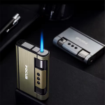 Focus Smoking Case with Lighter - Image 2