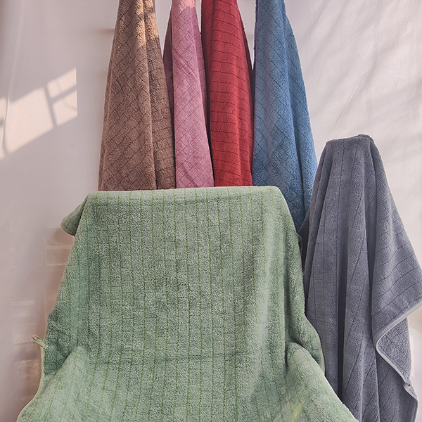 Bricks Texture Super Soft Bath Towel