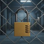 4 Digit Combination Brass Pad Lock