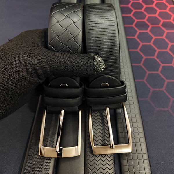 2 Pcs Formal PU Leather Weist Belt