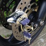 Stainless Steel Motorcycle Disc Lock - Image 3