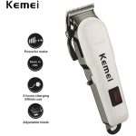 Kemei KM-809A Rechargeable Hair Trimmer - Image 5