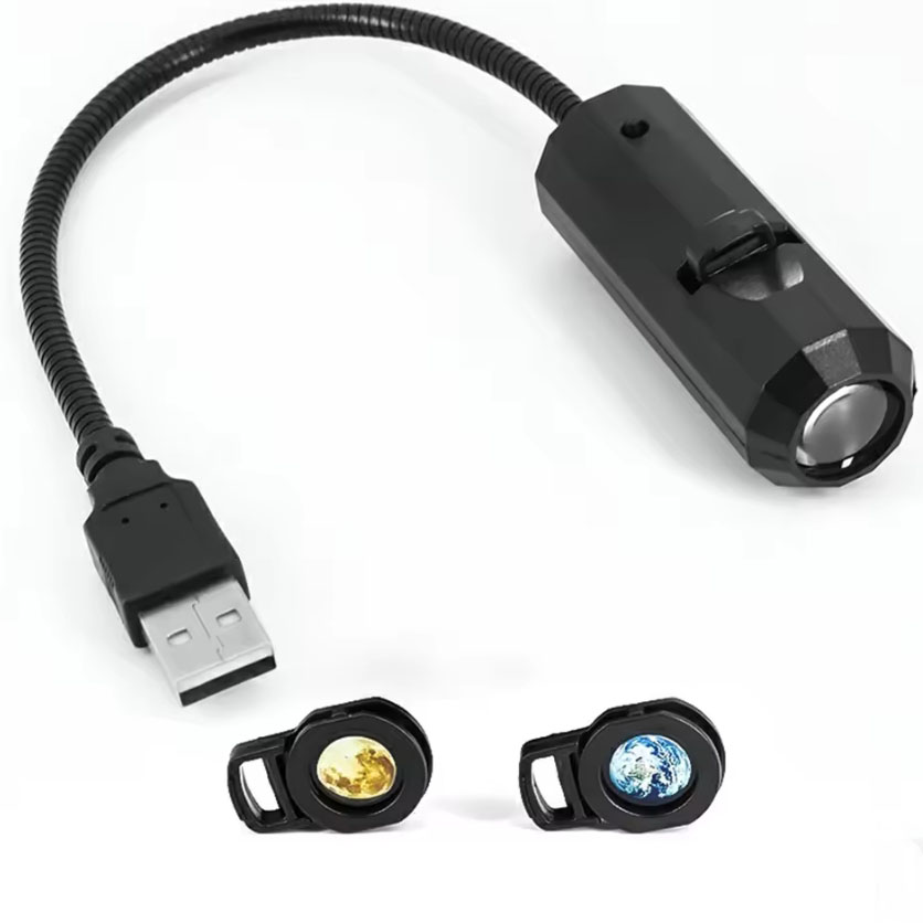Mini USB LED Moon Night Lamp (5) Mini USB LED Moon Night Lamp - Image 1
