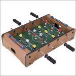 Mini Wooden Table Soccer Game - Image 3