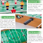 Mini Wooden Table Soccer Game - Image 2
