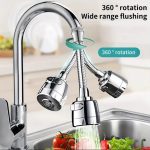 360° Flexible Faucet Water Spray Head