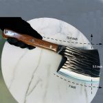 UltraSharp Chinese SS Cleaver Axe - Image 4