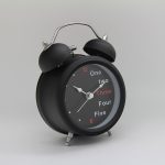 Retro Metal Bell Alarm Clock - Image 2