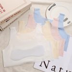 Super Soft Ice Silk Fixed Pad Bra