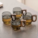 Wooden Handle Mini Tea & Coffee Cups - Image 6