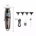 Kemei KM-2273 LCD Screen Trimmer - Image 4